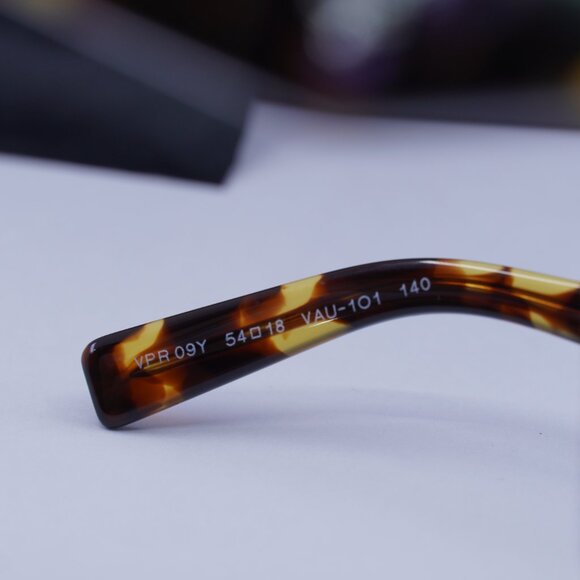 Prada PR09YV VAU1O1 Cat Eye Eyeglasses - Honey Havana 54mm - Picture 7 of 10